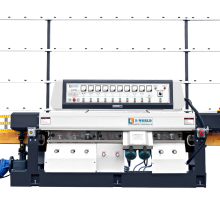 Machine de bordure en verre de 45 angle 9 moteurs